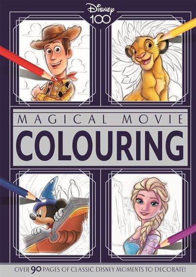 Disney 100 years. Magical Movie Colouring