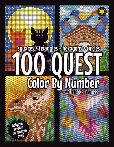 100 QUEST Color By Number