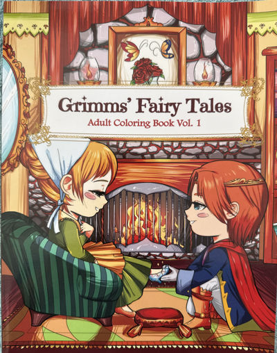 Grimms' Fairy Tales Adult Coloring Book Vol. 1