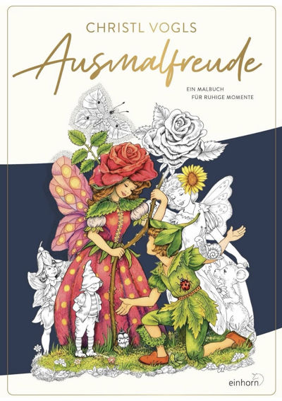 Ausmalfreude: Ein Malbuch für ruhige Momente