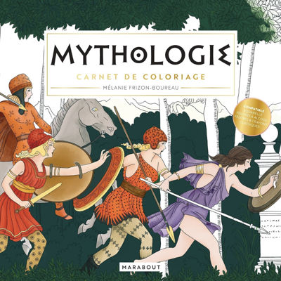 Mythologie: Carnet de coloriage