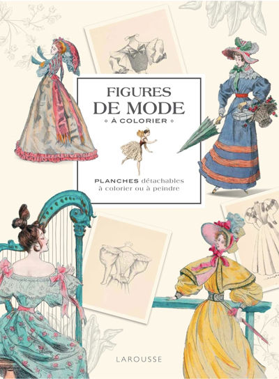 Figures de mode à colorier