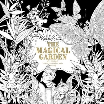 Magical Garden at Midnight