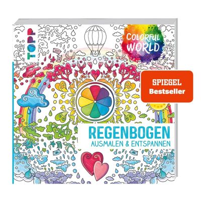 Regenbogen Ausmalen & Entspannen