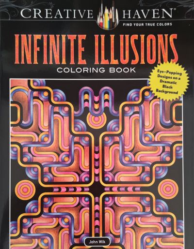 Creative Haven Infinite Illusions Coloring Book