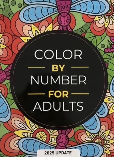 Color by number for adults