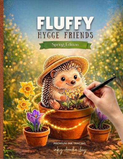 Inkalia. Fluffy Hygge Friends. Spring edition