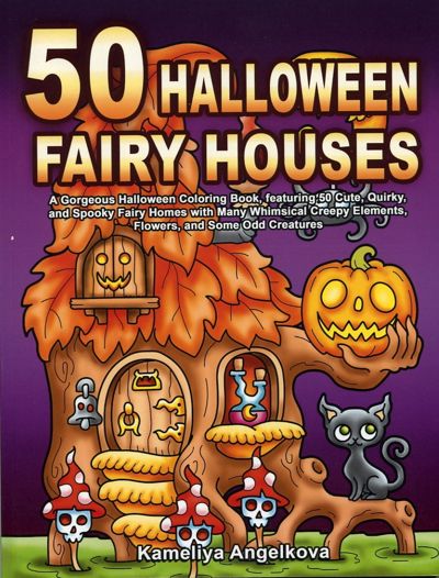 50 Halloween fairy houses