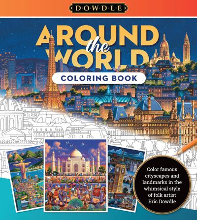 Eric Dowdle Coloring Book : Around the World