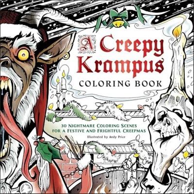 Creepy Krampus Coloring Book