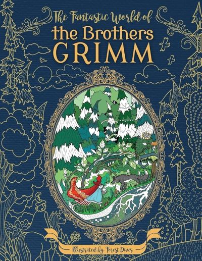 Fantastic World of the Brothers Grimm - Adult Coloring Book