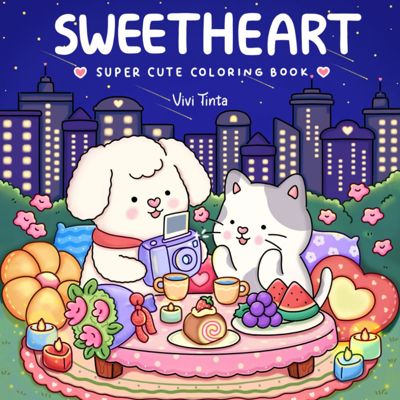 Sweetheart: Coloring Book