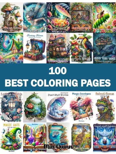 100 Best Coloring Pages