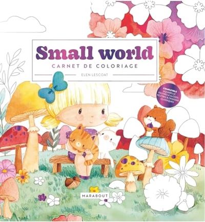 Small world: Carnet de coloriage