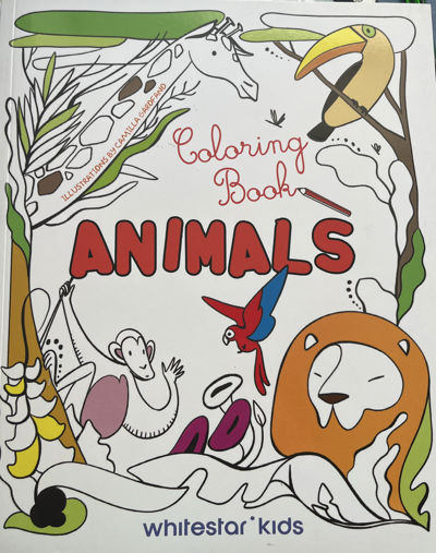 Animals : Coloring Book
