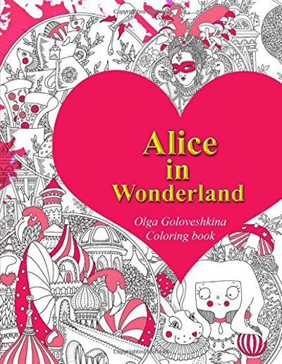 Alice in Wonderland Coloring Book