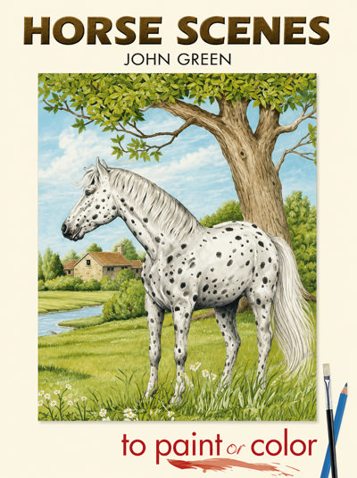 Horse scene