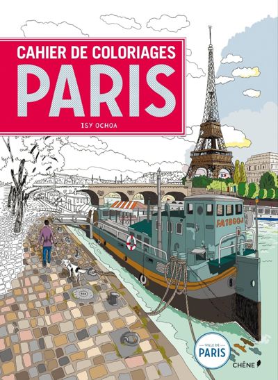 Cahier de coloriages Paris