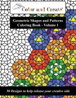 Раскраска «Geometric Shapes and Patterns, Vol.1»