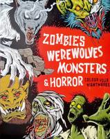 Раскраска ««Zombies, Werewolves, Monsters & Horror»