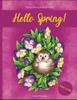 Раскраска «Hello Spring !»