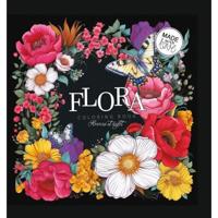 Раскраска «Flora. Flowers at night»
