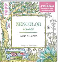 Раскраска «Zencolor moments: Natur & garten»