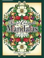 Раскраска «Forest Animal Mandalas»