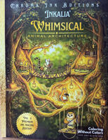 Раскраска «Whimsical animal architecture»