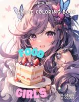 Раскраска «Food girls»