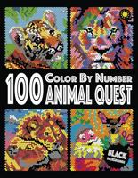 Раскраска «100 animal quest»