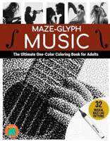 Раскраска «Maze-Glyph. Music»
