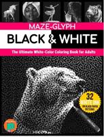 Раскраска «Maze-Glyph Black&white»