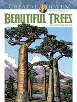 Раскраска «Beautiful Trees Coloring Book»