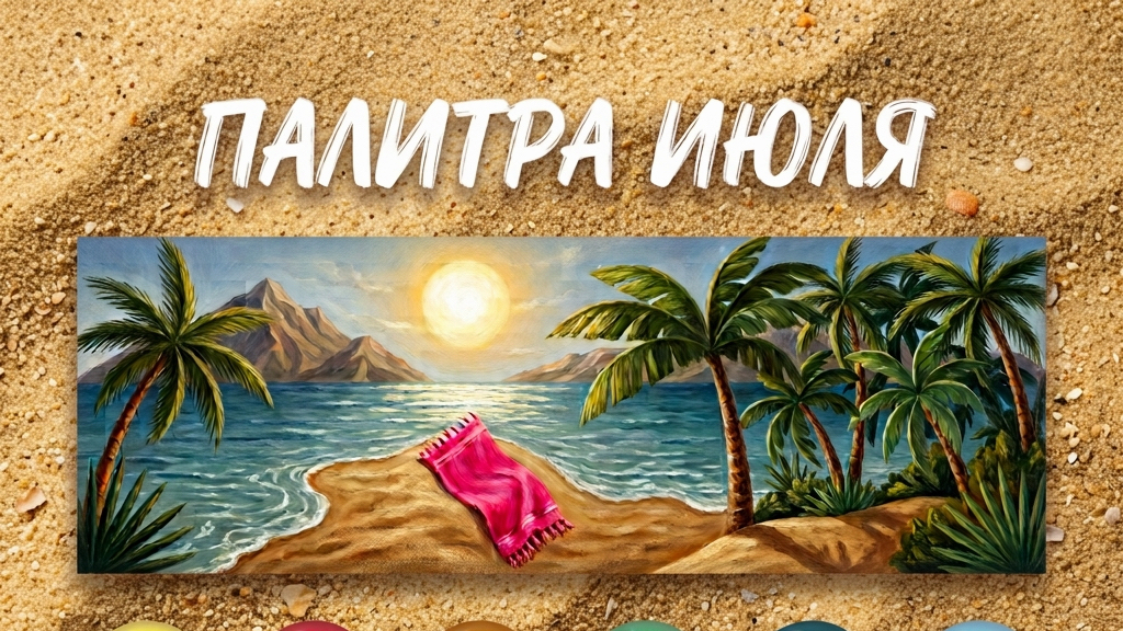 🎨Палитра: одна на всех🌊🐠🌴