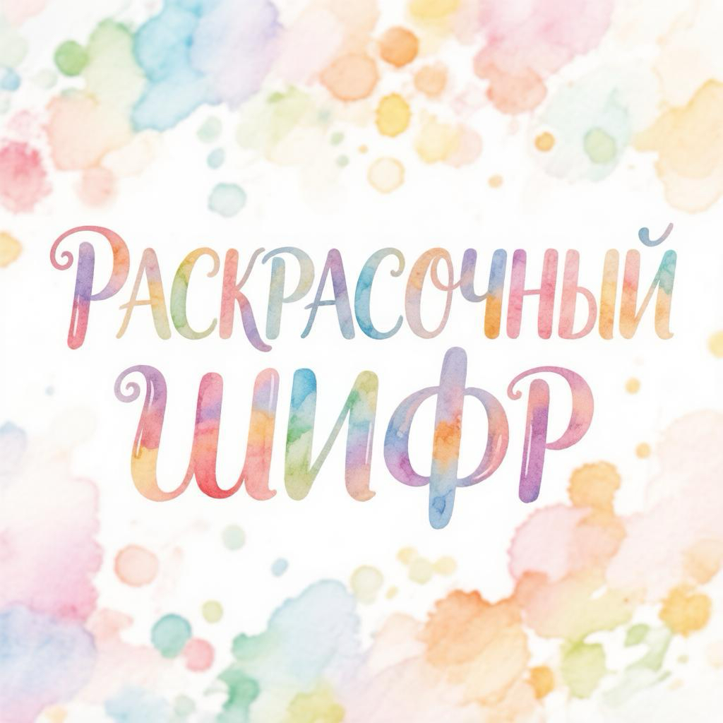 Раскрасочный шифр (ответ: собака)